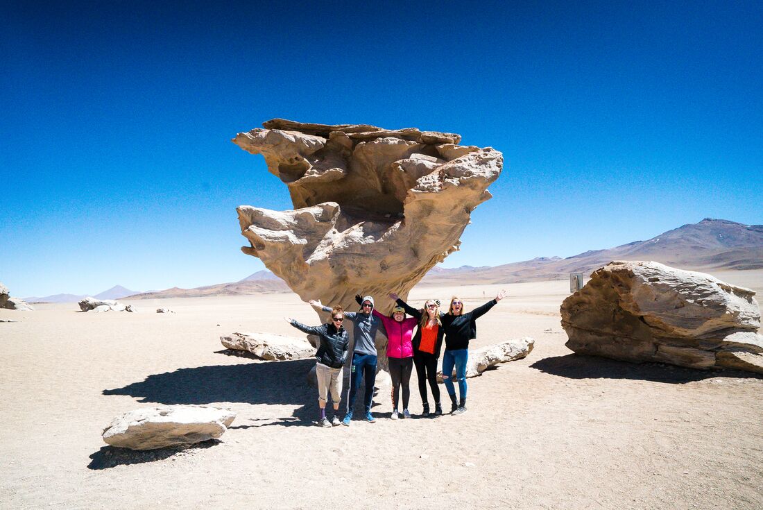 Árbol de Piedra, the stone tree of the Siloli Desert