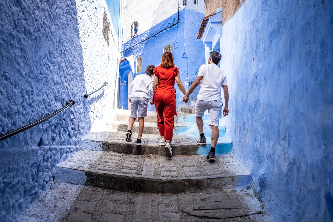 Explore the blue city of Chefchaouen with Intrepid