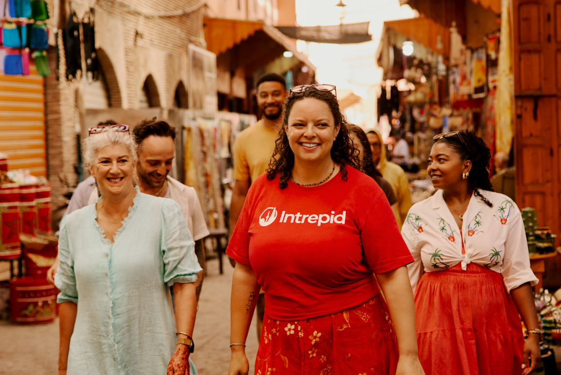 Explore Morocco's ancient Medina markets with Intrepid