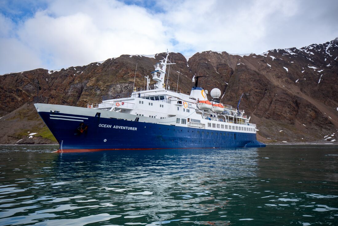 The Ocean Adventurer in Svalbard, Arctic