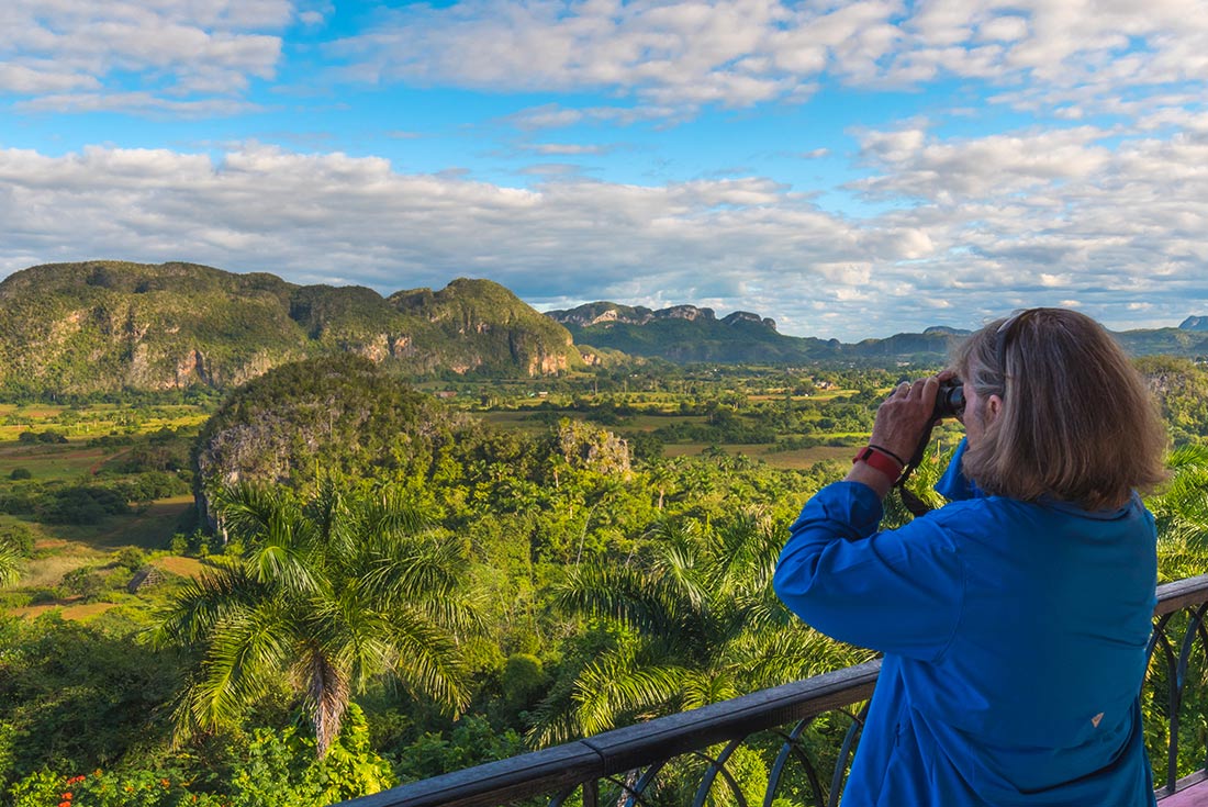 QUPC - Woman overlooking Vinales 