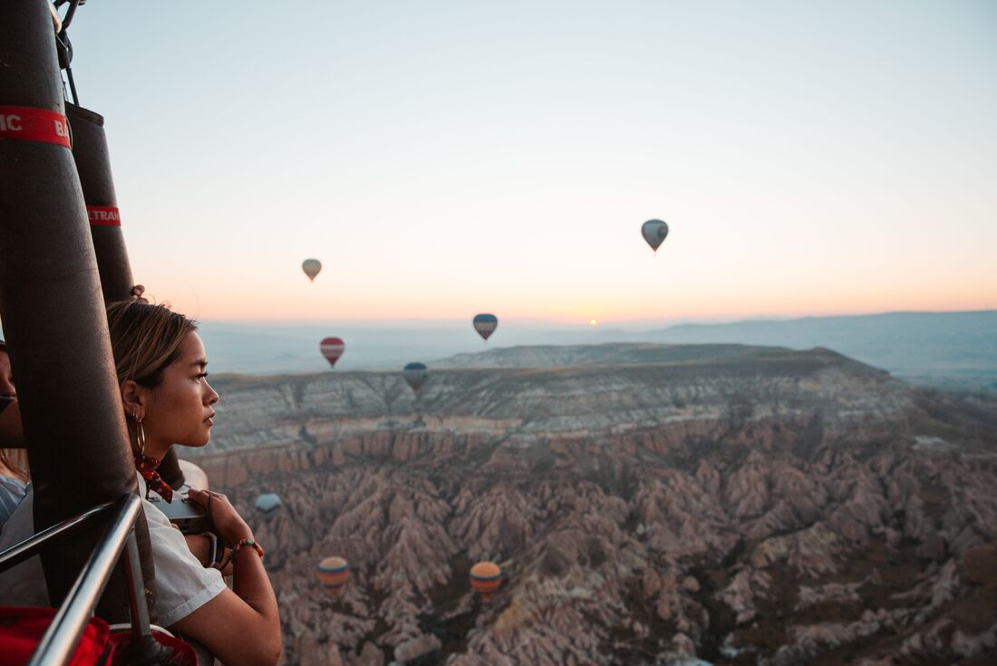 Cappadocia hot air balloon, Turkey