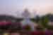 Sunrise at the Taj Mahal, one of the most iconic sites in the world